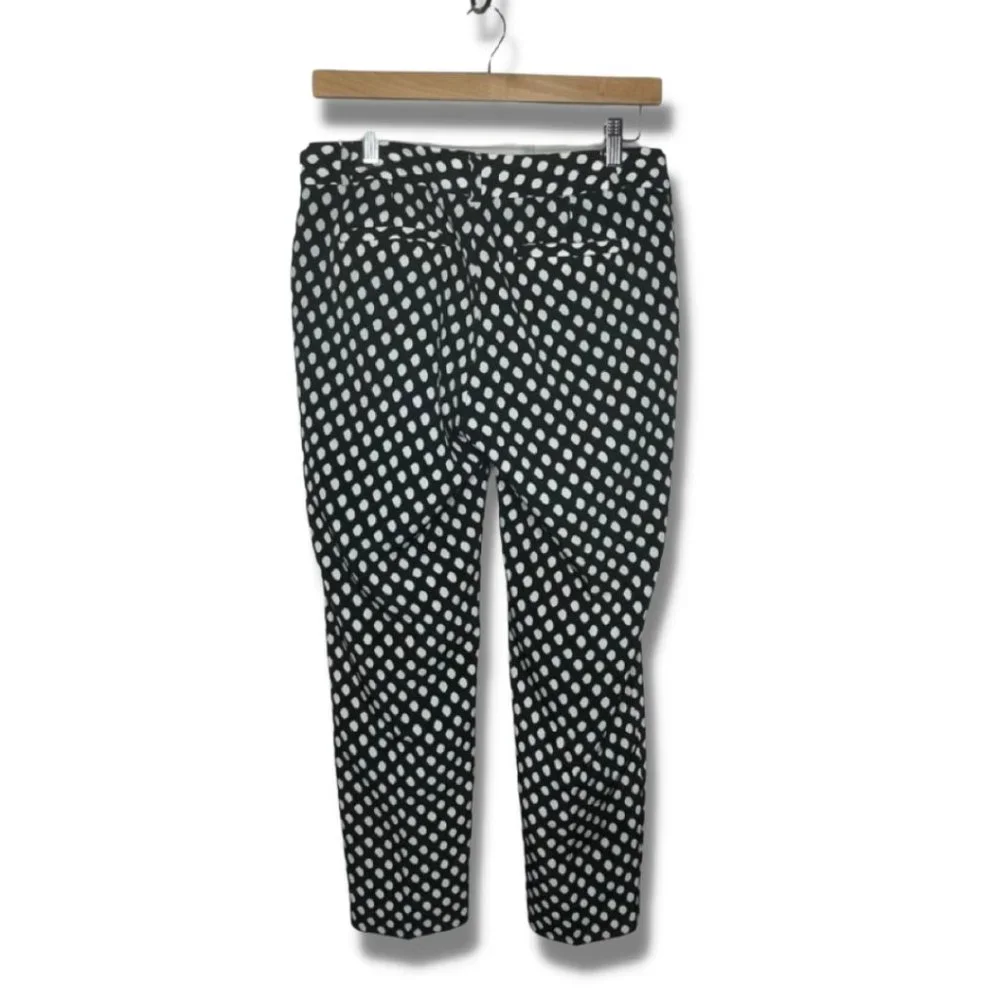 Banana Republic Polka Dot Pants Size 6 - Picture 3 of 7